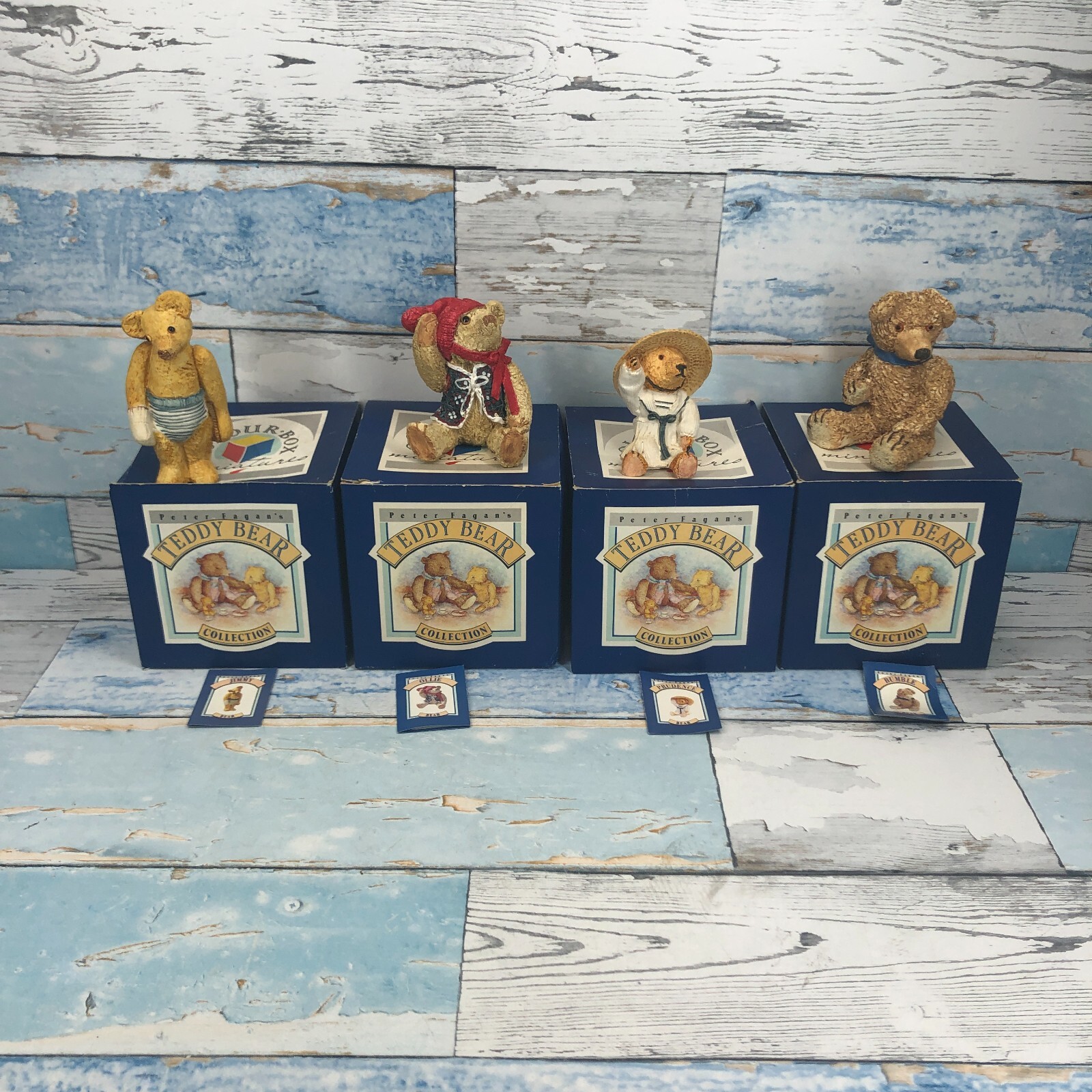 Peter Fagan Teddy  Bears  For  Sale  Collectable Brown Boxed   4 to choose from