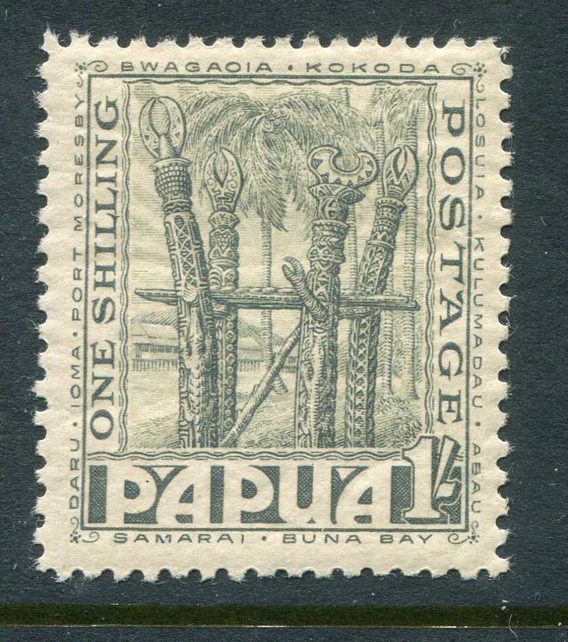 Papua #103 Dubu 1 Sh. [Mint Hinged]