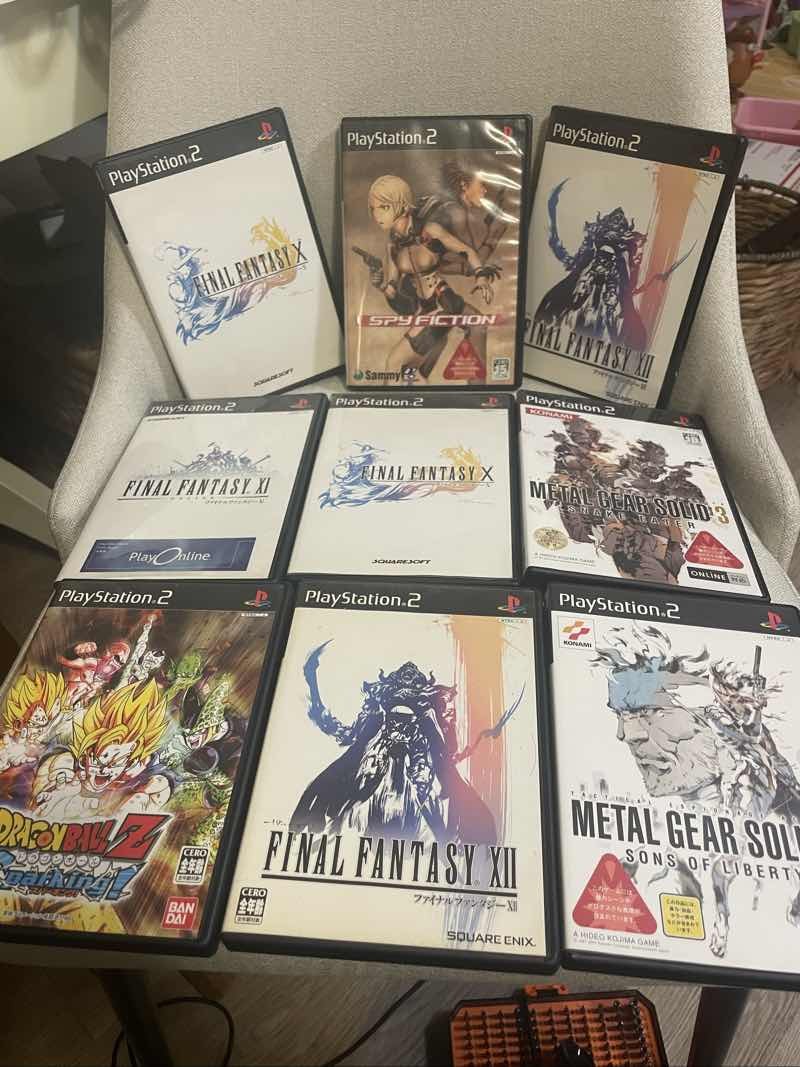 Final Fantasy PlayStation 2 PS2 Game Lot - X, X-2, XII & More