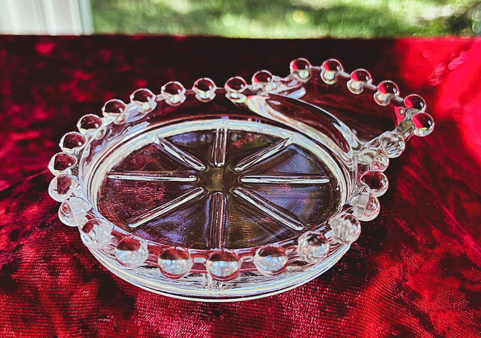 Imperial Candlewick Coaster w/ Spoon Rest 400/226,  '53-'67