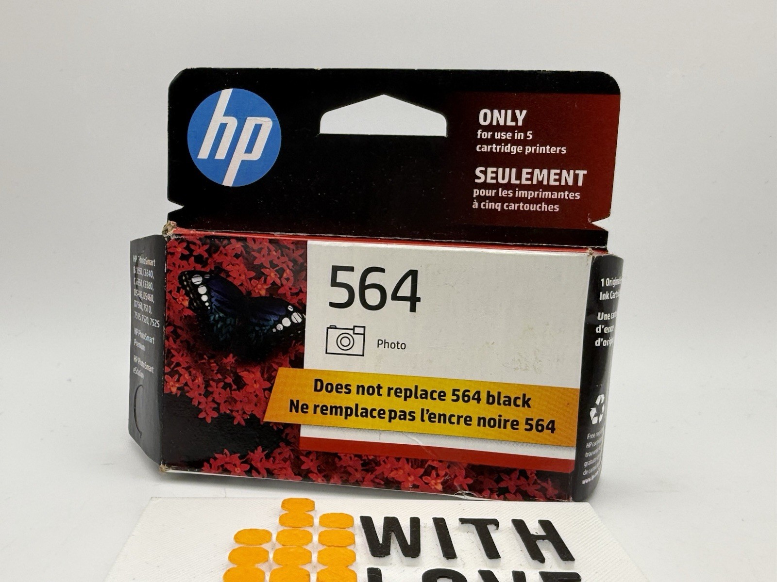 HP Inc. HP 564  Exp 2025 (CB317WN) Photo Black Original Ink Cartridge 