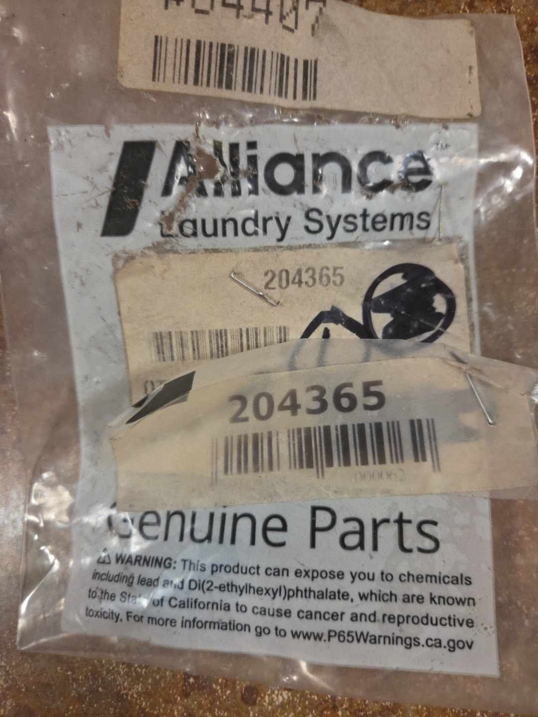 204365 Speed-Queen Foam, Capacitive Touch OEM 204365