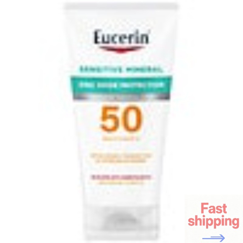 Eucerin Sun Sensitive Mineral Sunscreen Lotion SPF 50, 4.0 oz
