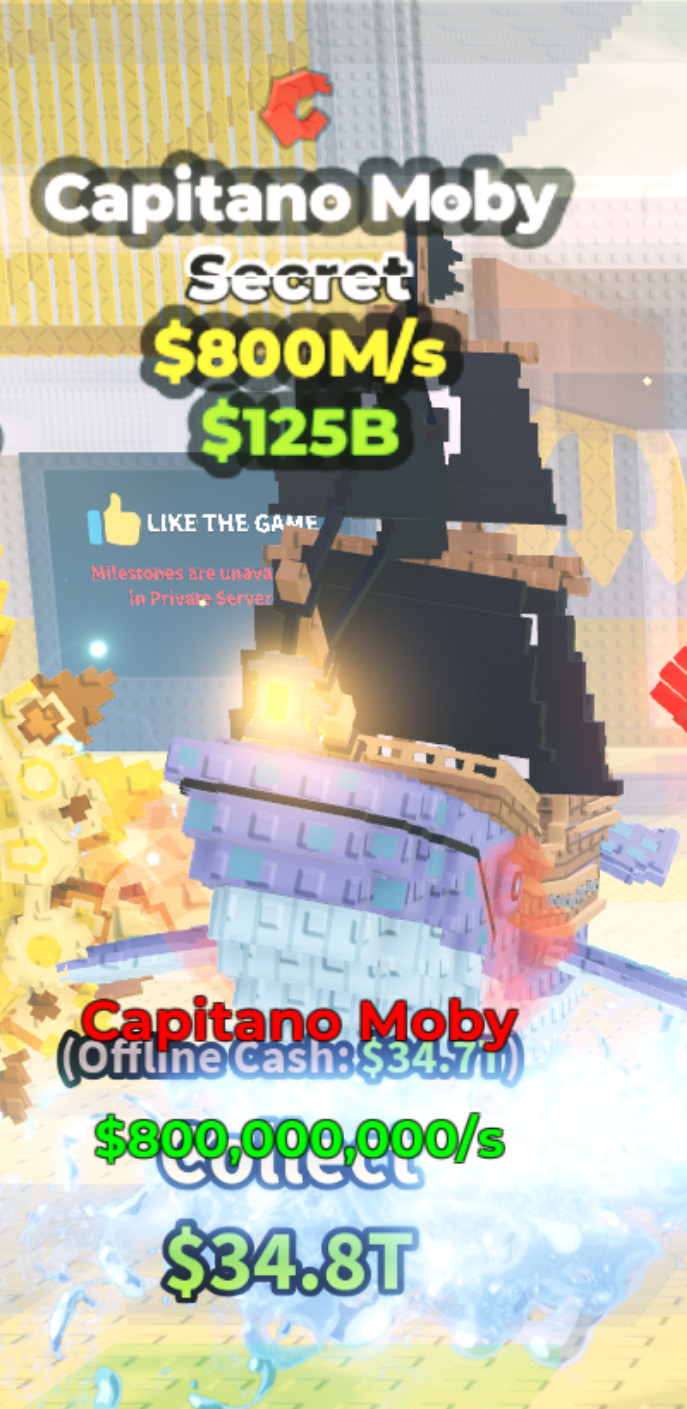 🎃 Capitano Moby- Steal A Brainrot - ‼️ Fast 🚚📦