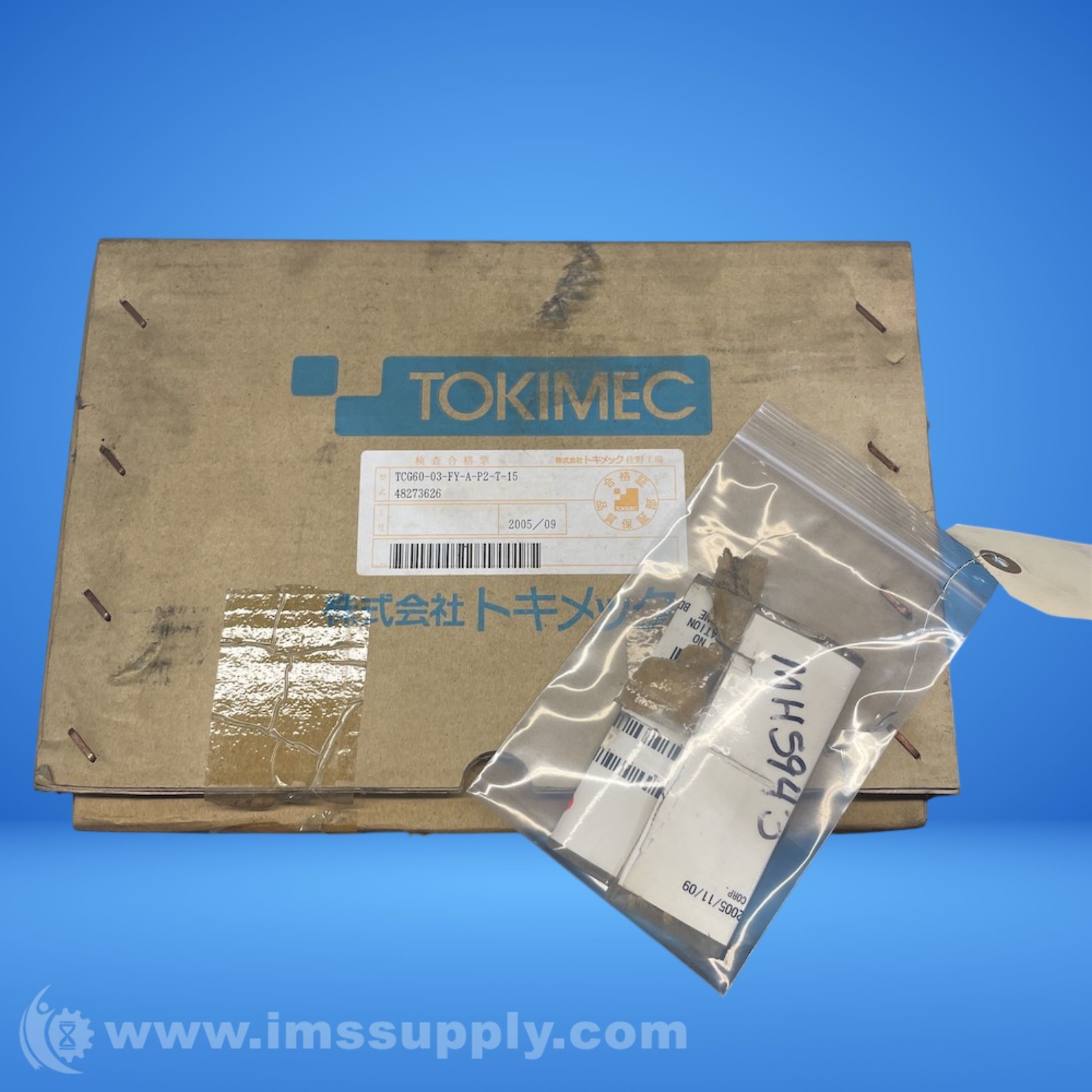 TOKIMEC TCG60-03-FY-A-P2-T-15 Relief Valve FNOB