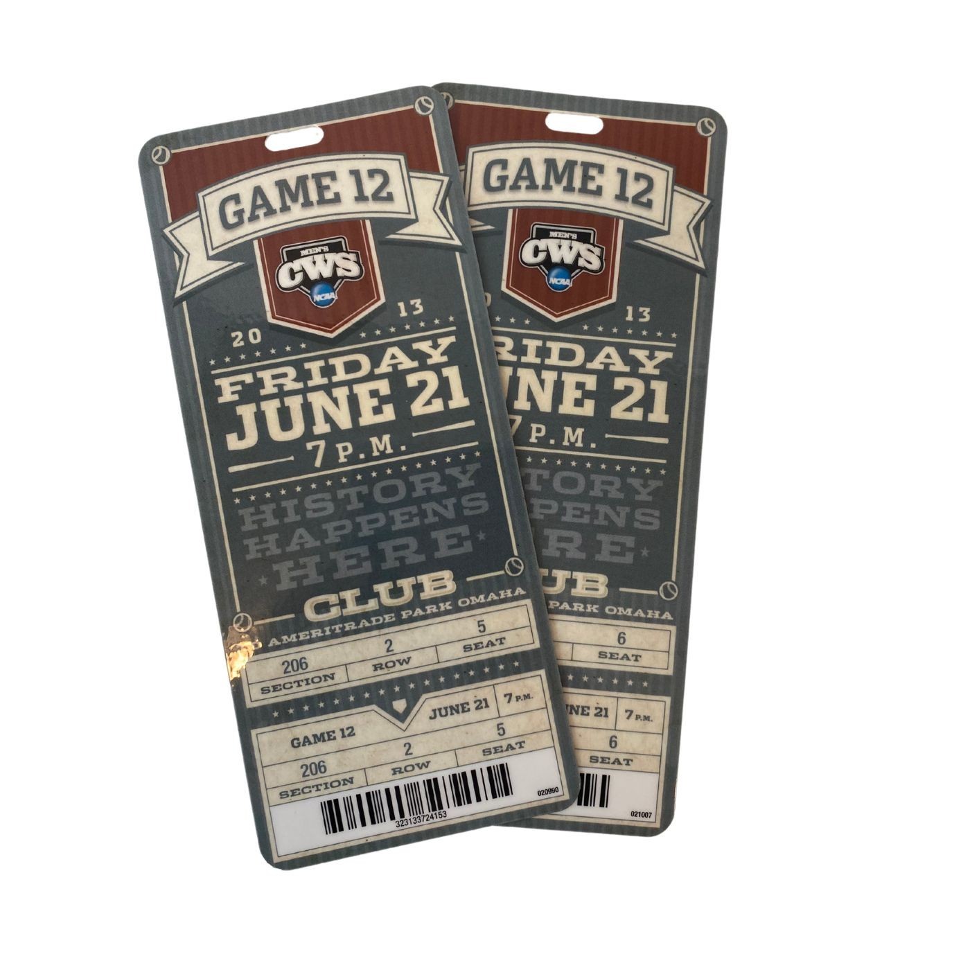 College World Series 2013 Game 12 Tickets
