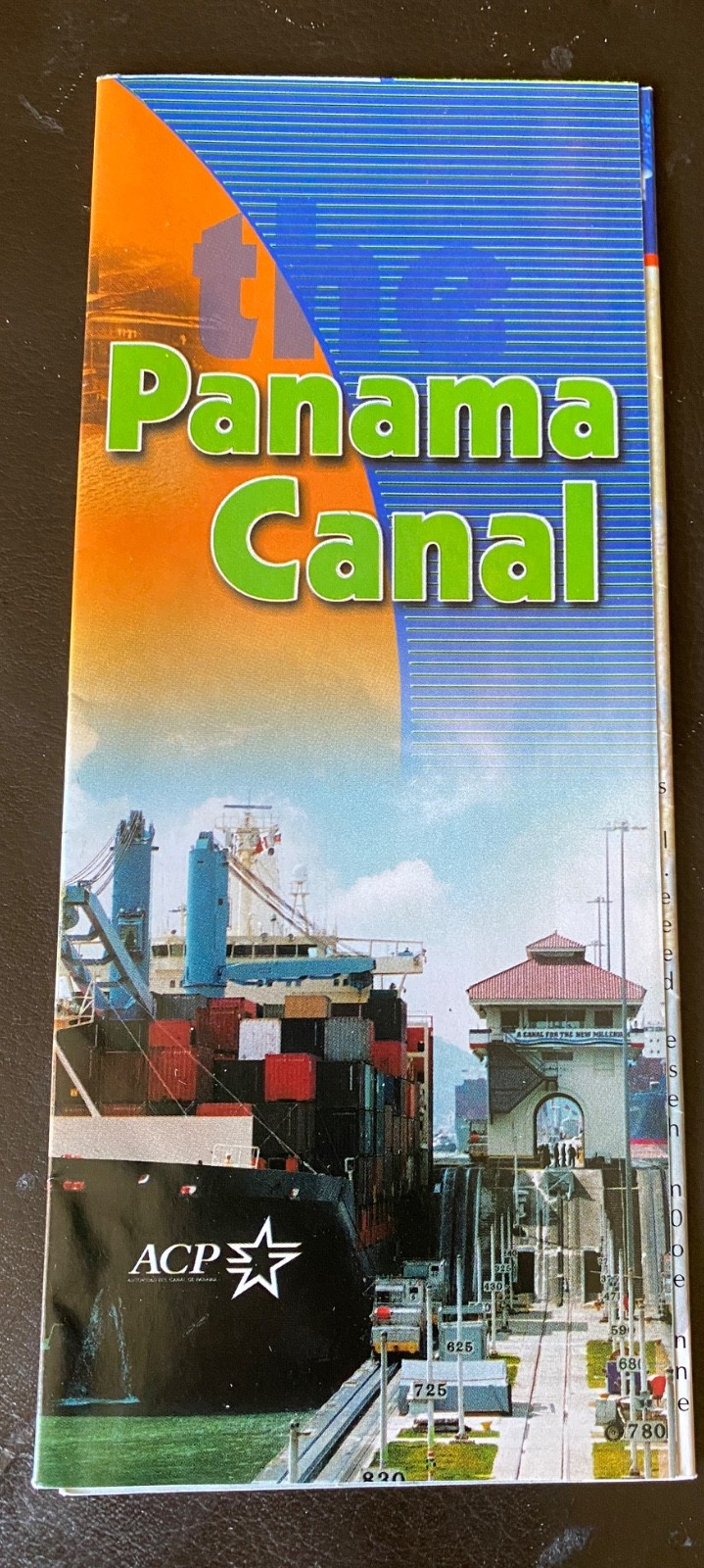 Vintage  c 2000  Panama Canal   Brochure  ACP excellent condition