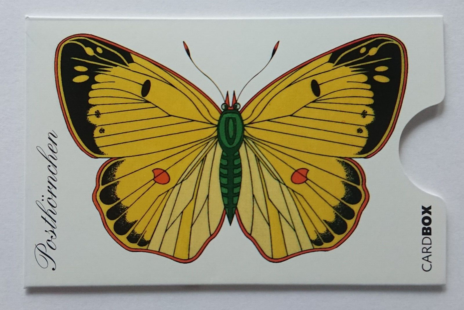 Card Holder Box Phone Card Bankkarte Ec Card Butterfly Posthörnchen