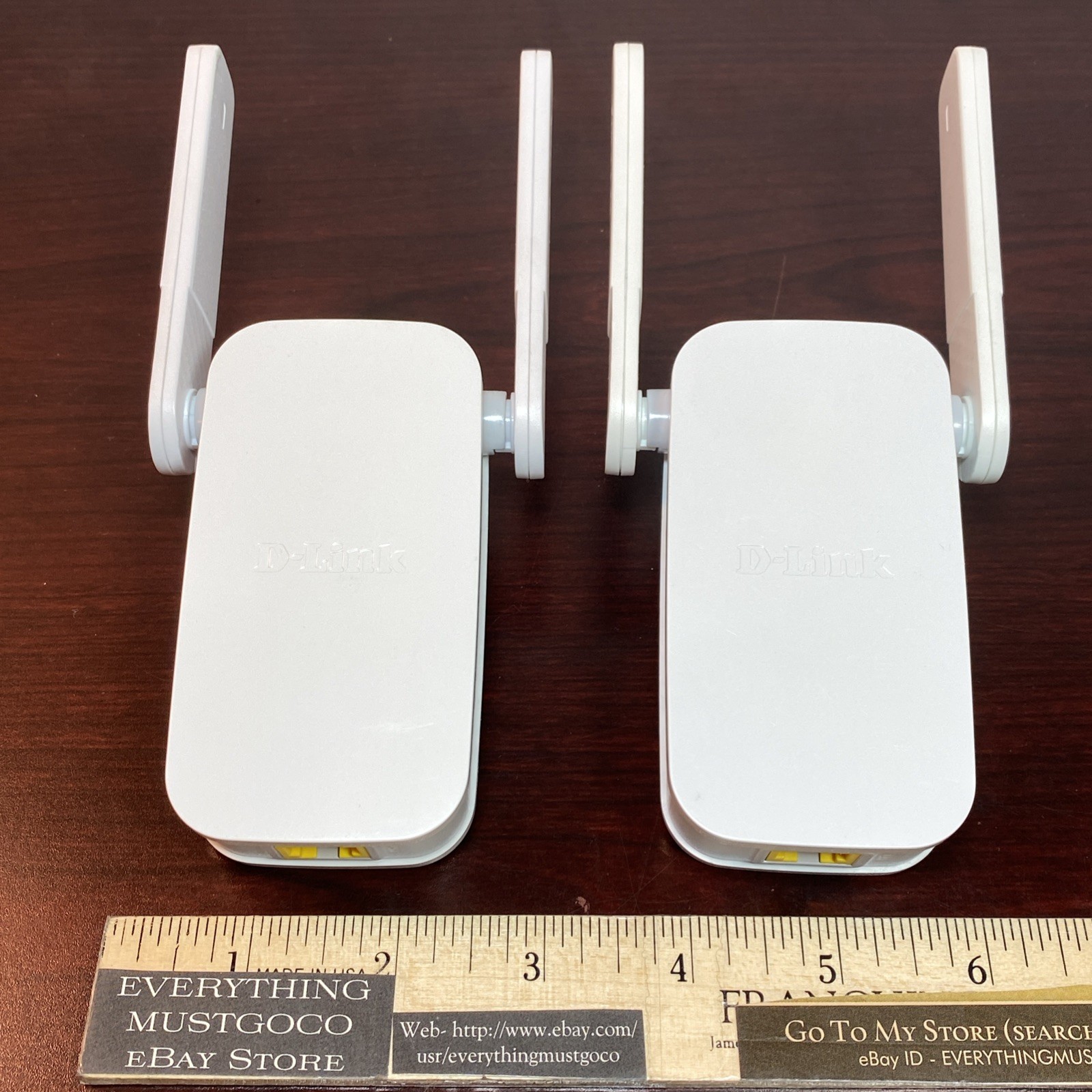 (2) D-Link Dual-Band WiFi Range Extender w/Smart Signal DAP-1610 AC1200 1200Mbps