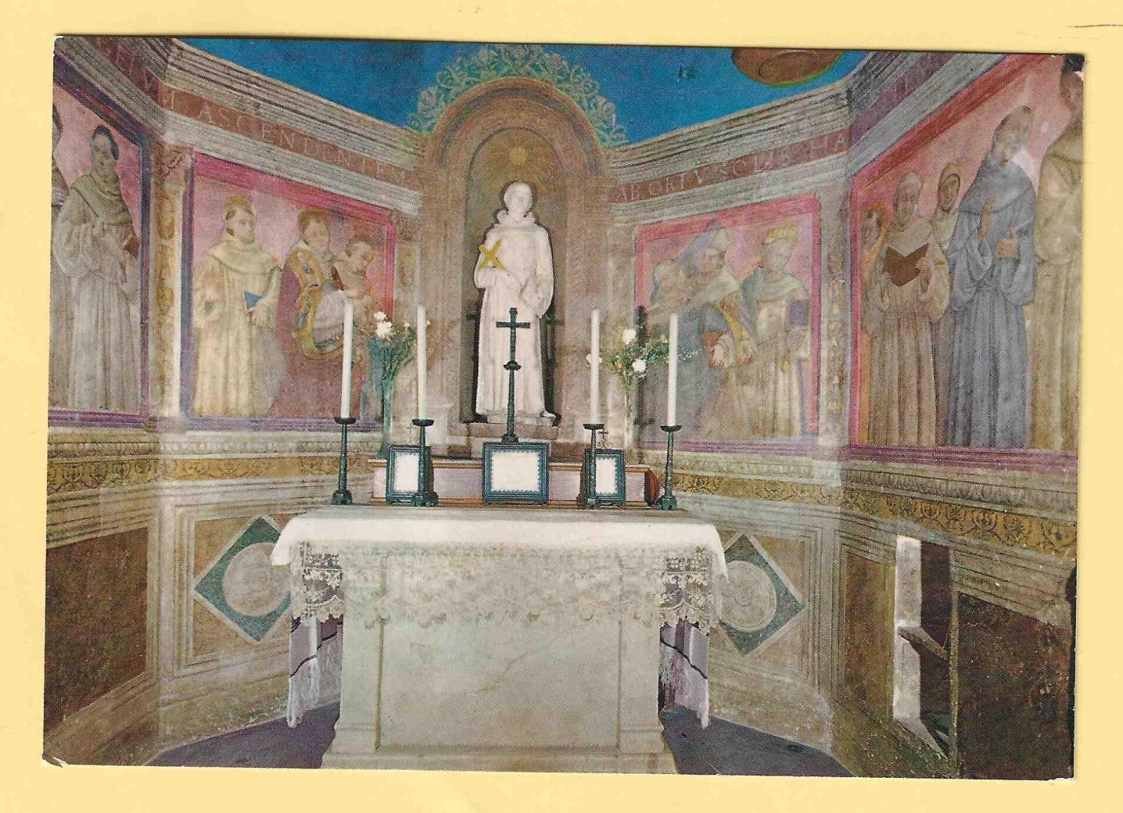 CARTOLINA NV ITALIA - ASSISI (PG) S. Maria Angeli - Cappella Transito - 10 x 15