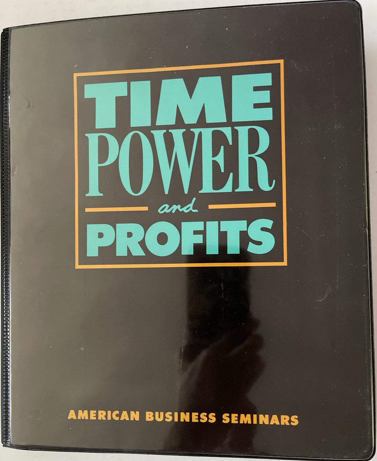 “Time, Power and Profits “ American Business Seminars 1988 Six Tapes with Book