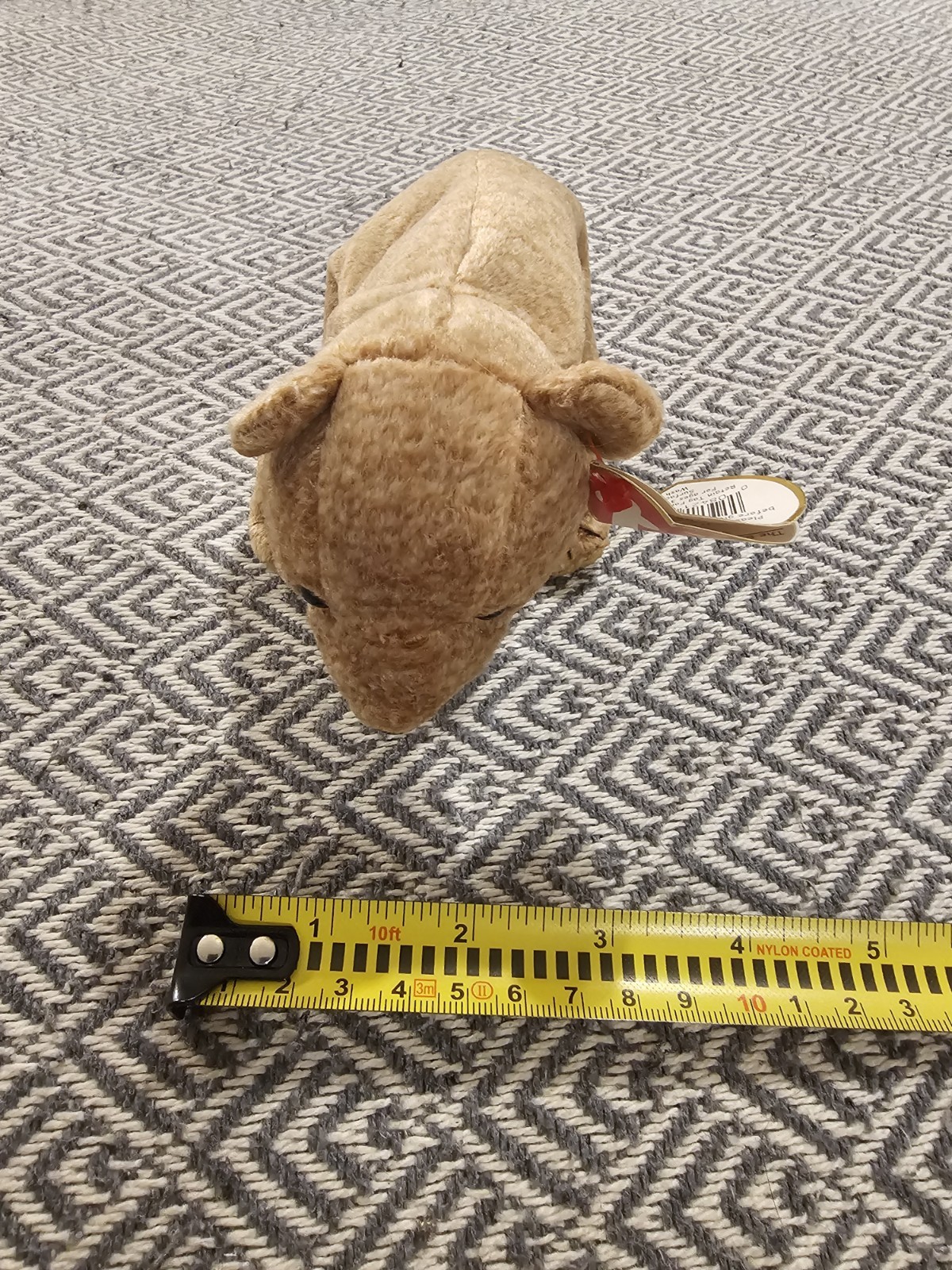 Vintage 1999 Ty Beanie Baby Pecan The Bear Plush Toy - 4251