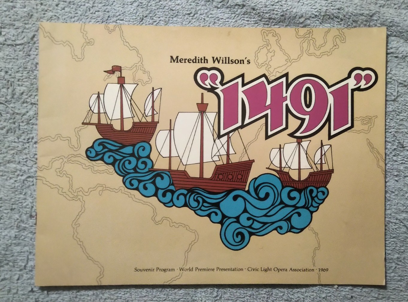 1491 - Pre-Broadway Flop - Chita Rivera / Meredith Willson - Souvenir Program