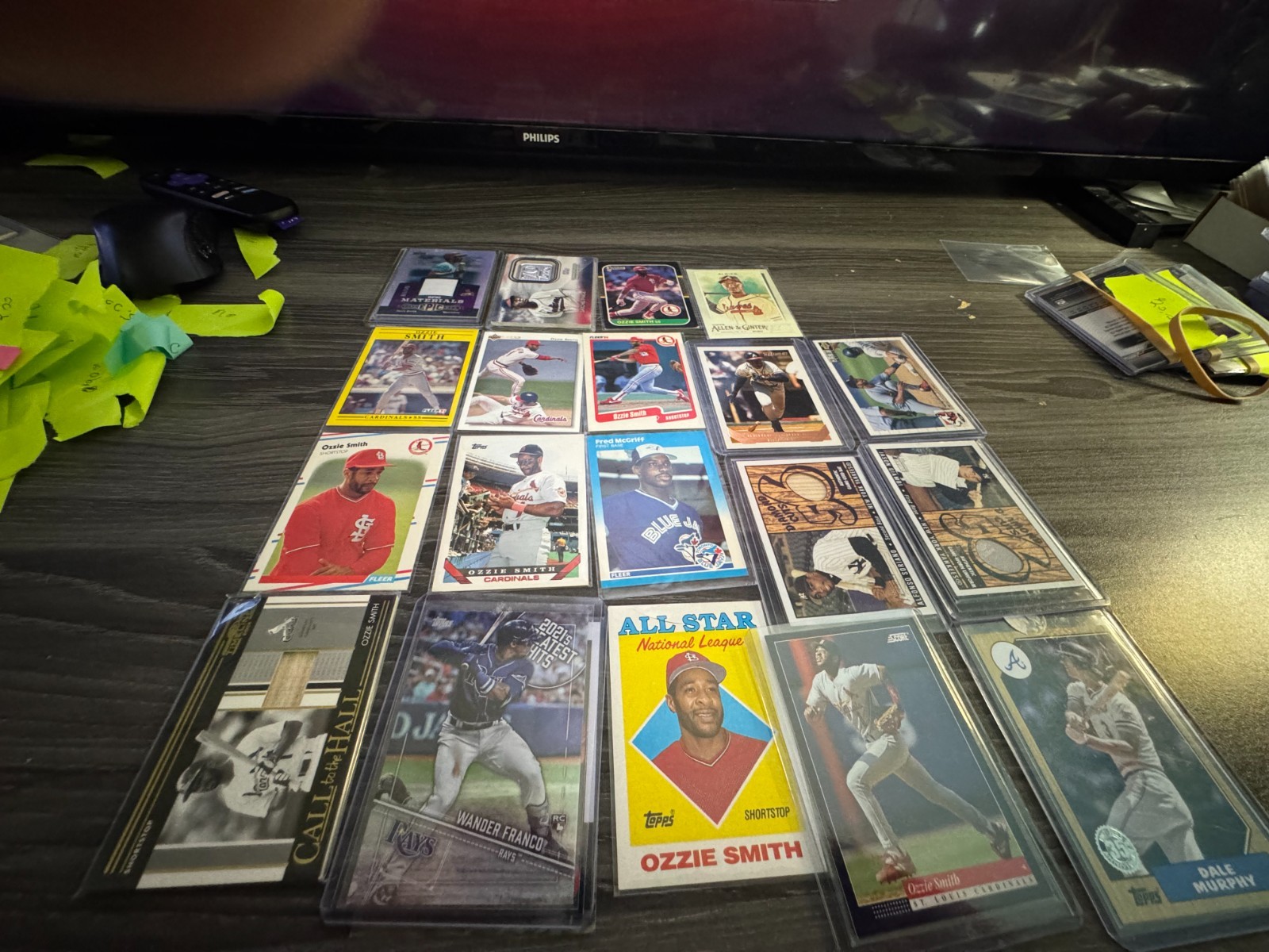 Lot of Vintage Baseball Cards(490)