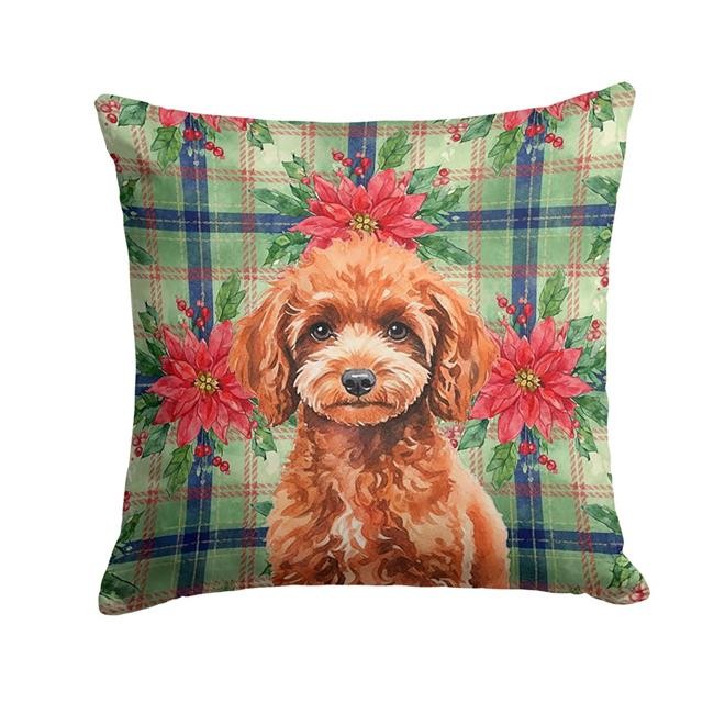 Carolines Treasures WDK8766PW1818 Unisex Adult Miniature Red Poodle Christmas...