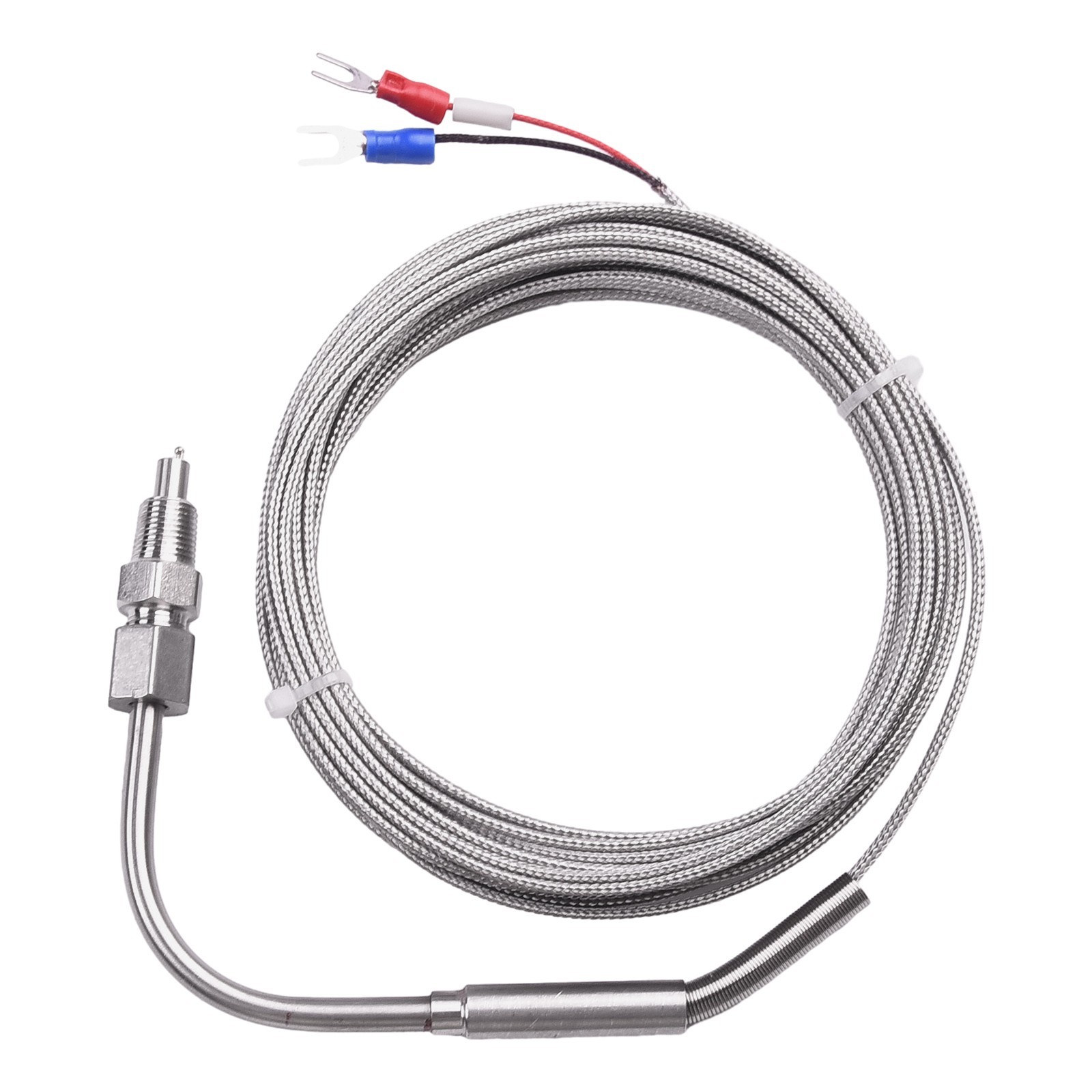 K Type Thermocouple EGT Stainless Steel Thermocouple -100-1250°C 1 Pcs