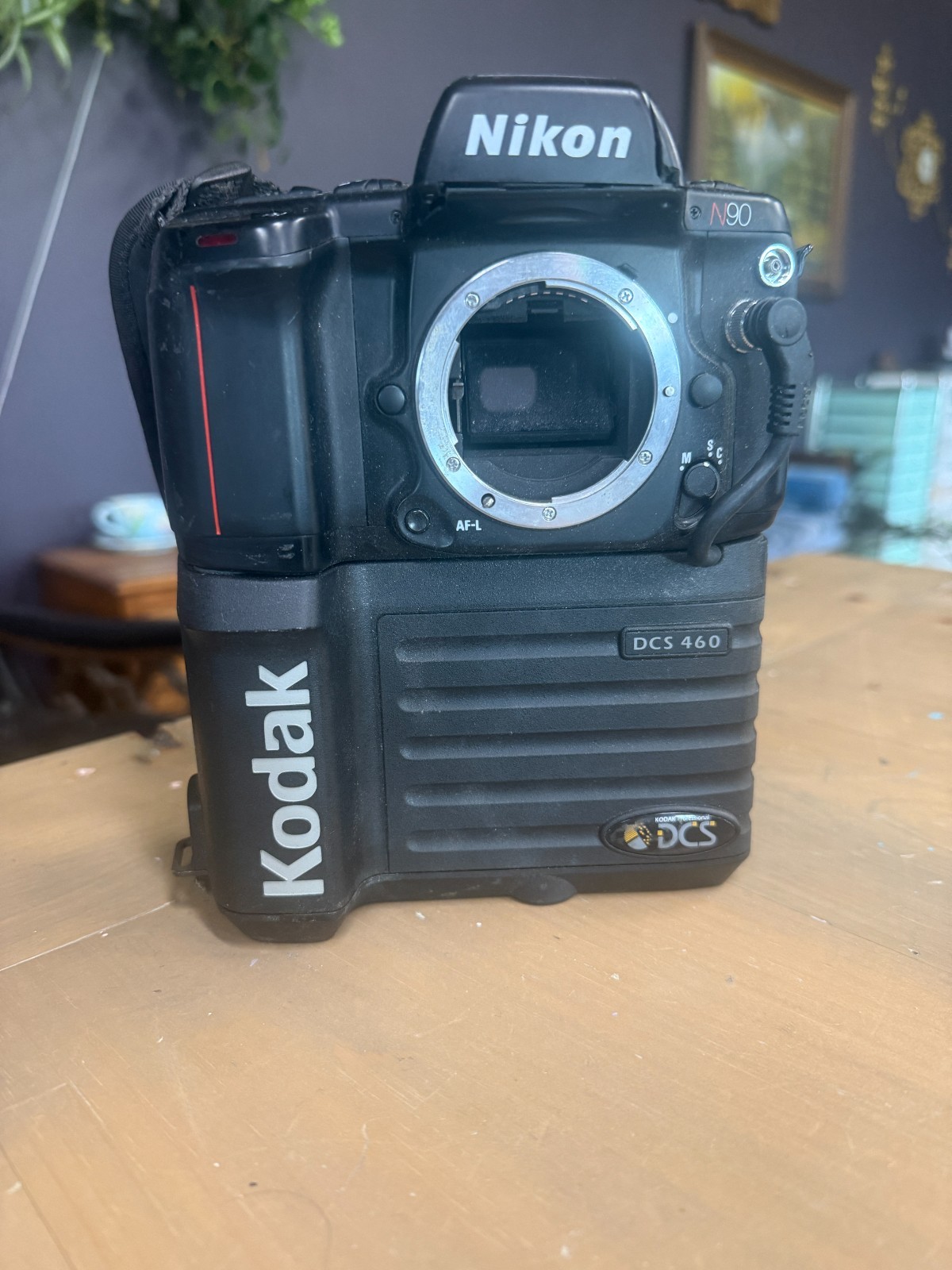 Kodak Digital Science DCS460 Digital Camera NIKON N90s UNTESTABLE GOOD CONDITION