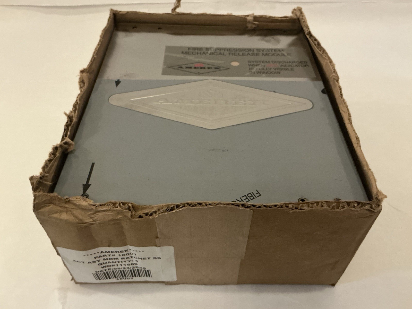 Amerex 18001 SS Mechanical Release Module Enclosure Fire Suppression Ratchet