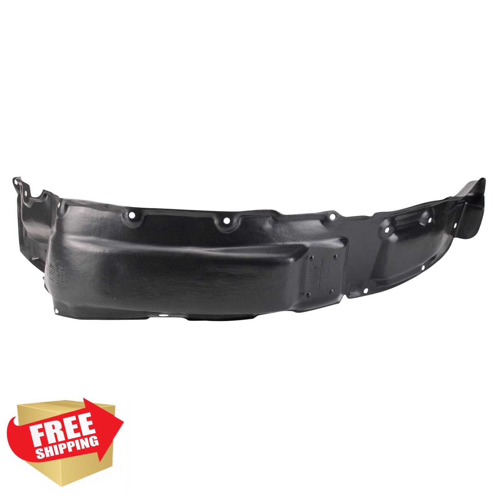 TRQ Toyota Land Cruiser Front Inner Fender Liner Set 1998-2007