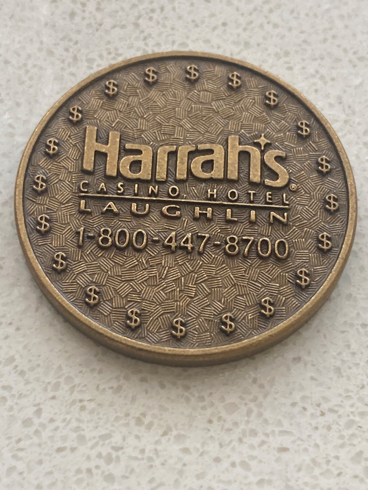 HARRAHS LAUGHLIN NV CASINO CHALLENGE 2ND ANNUAL TOKEN