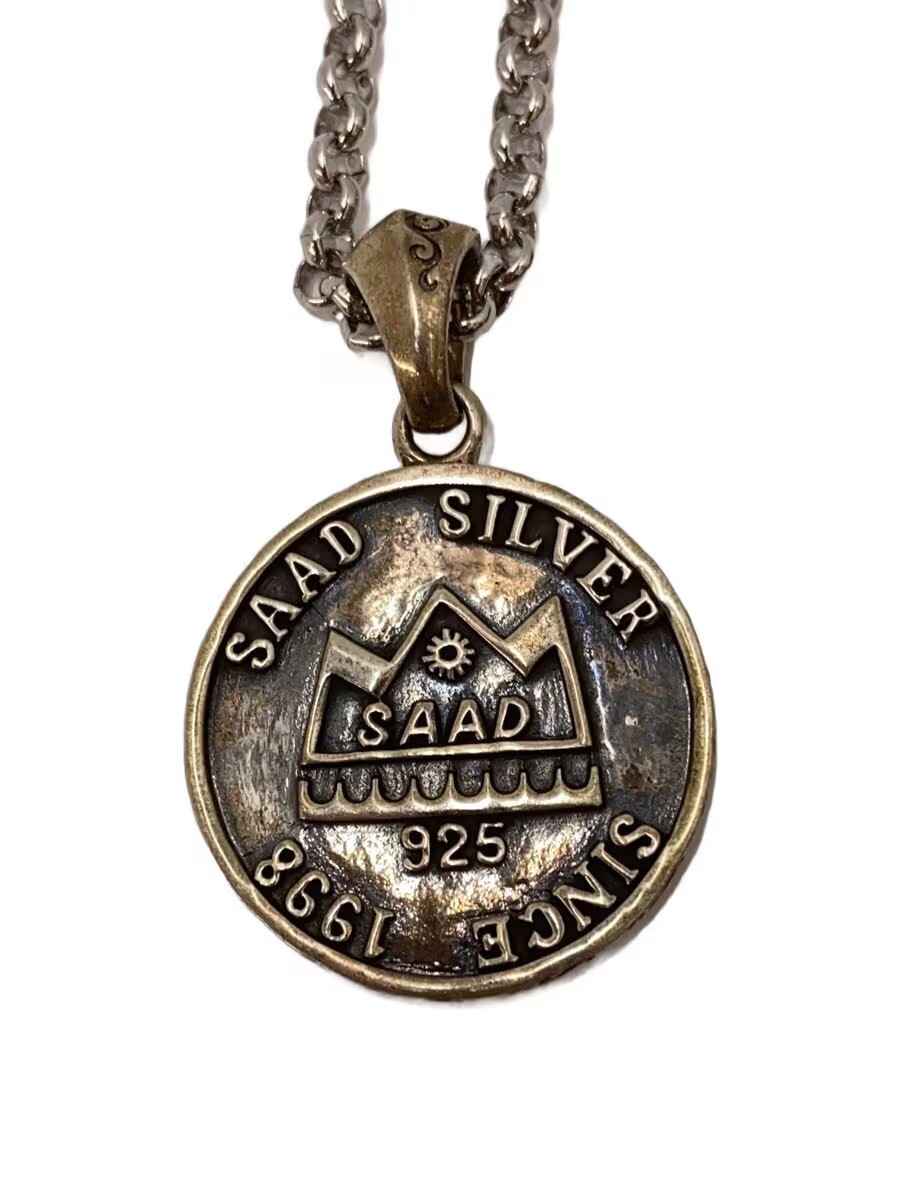 Saad Necklace Sv925 Slv With Top Men'S M1k70