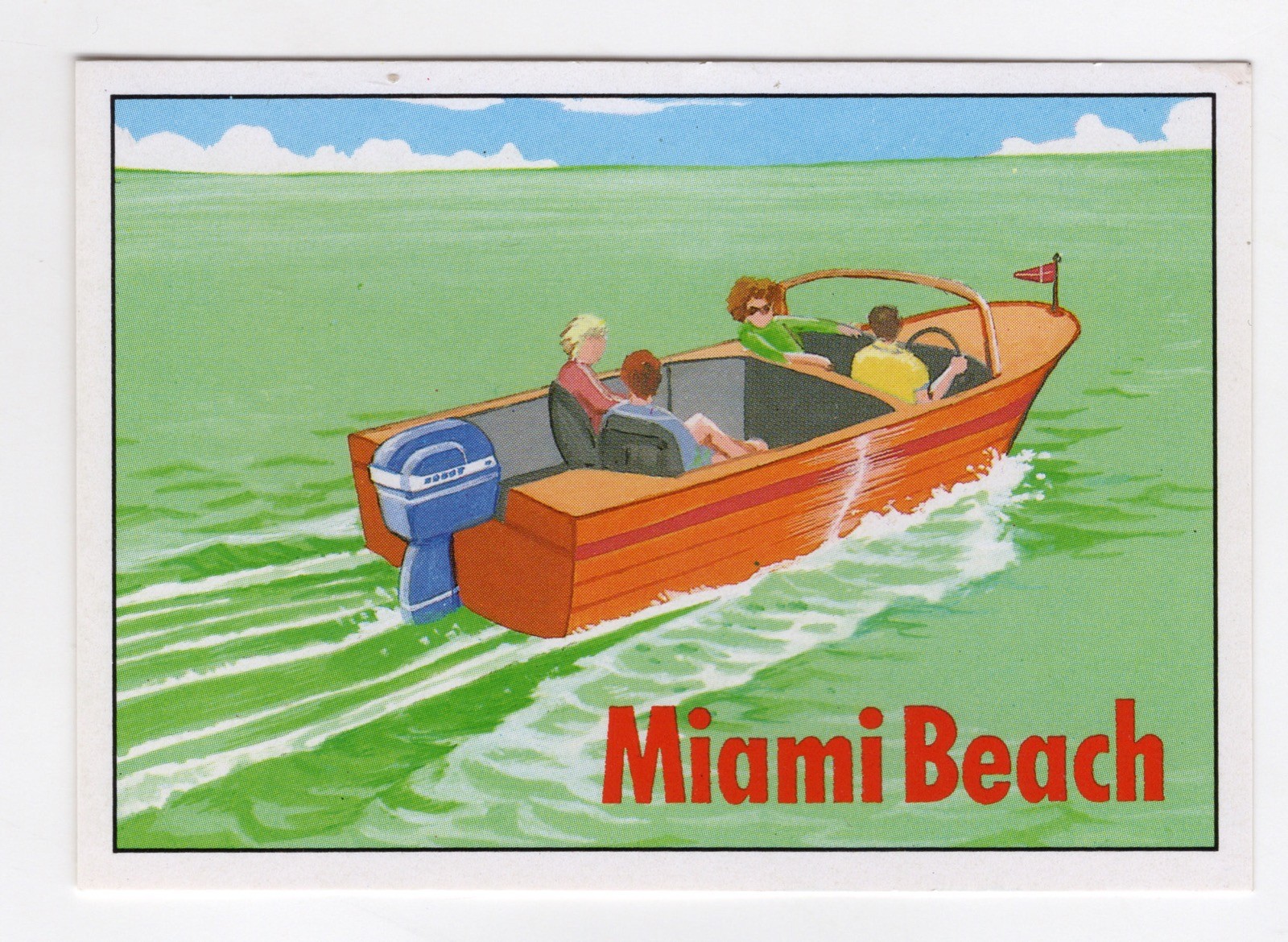 Panini Sticker 1987 Miami Beach