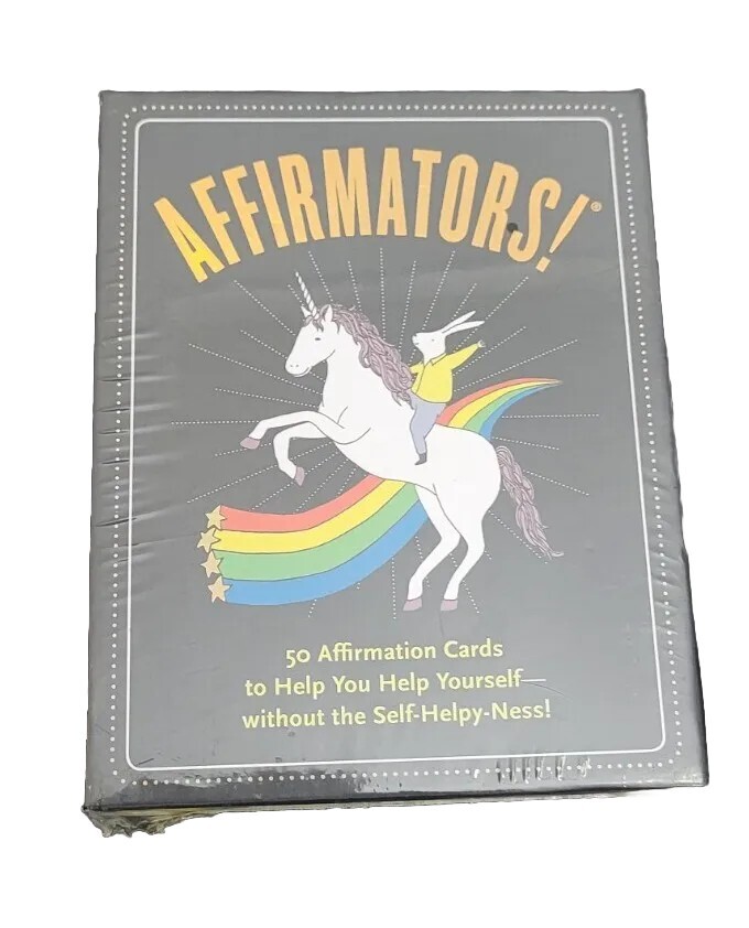 NEW Affirmators! Affirmation Cards Positive Words & Sayings, Unicorn, Self Help