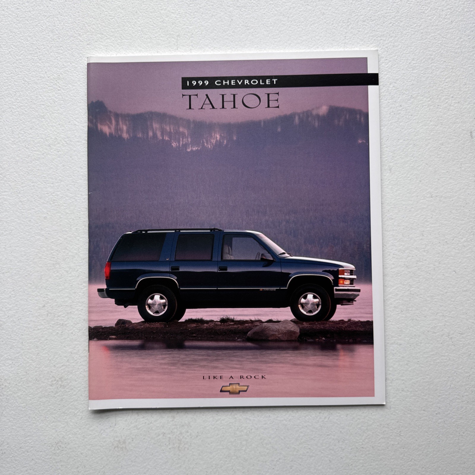 Chevrolet 1999 Tahoe Dealer Sales Brochure