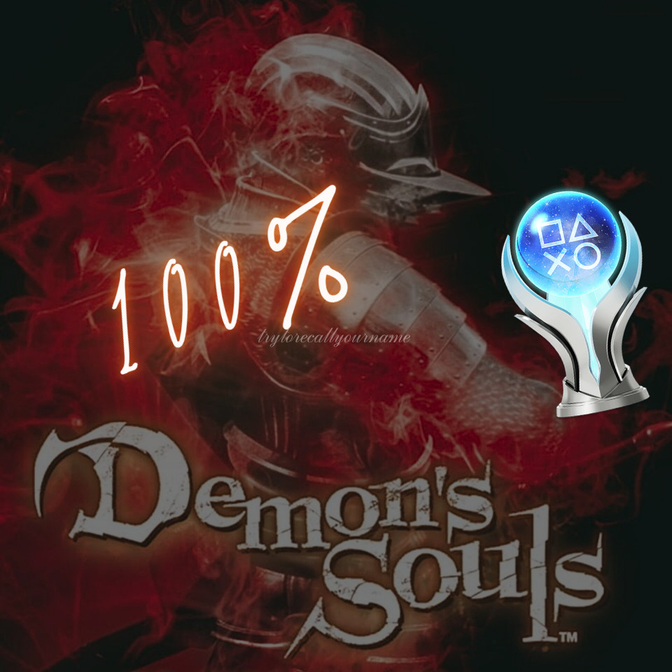 PS3 ORIGINAL DEMON'S SOULS Platinum Trophy Service LEGIT SAFE FAST PLAYSTATION 3