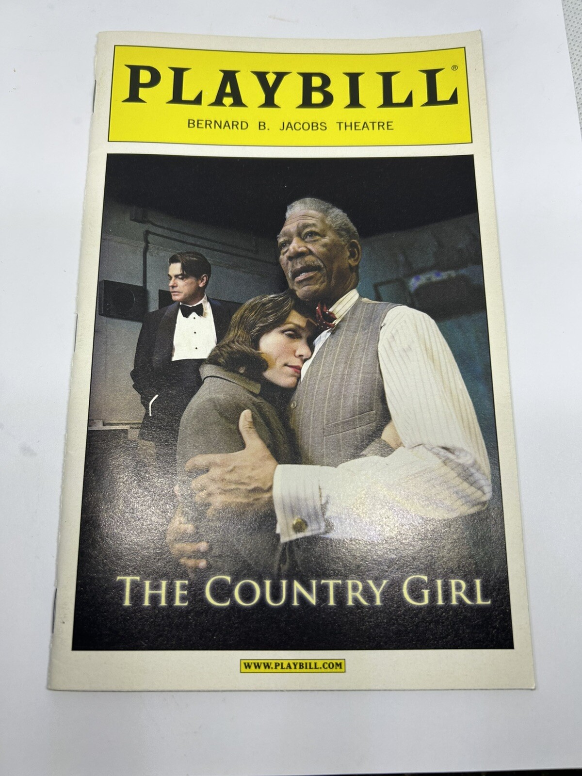 2007 Playbill-The Country Girl- Bernard Jacobs Theater Morgan Freeman