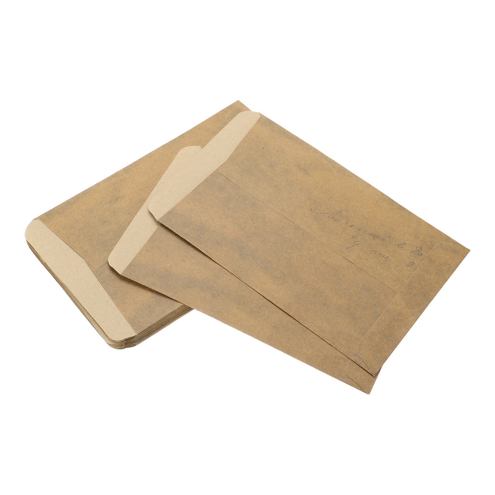 25 Packs Envelopes Vintage Aged Paper Retro Style Stationery Paper-6.9x4Inch
