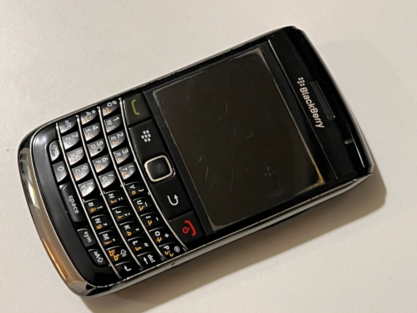 Blackberry 9700 Vintage cell phone Black color