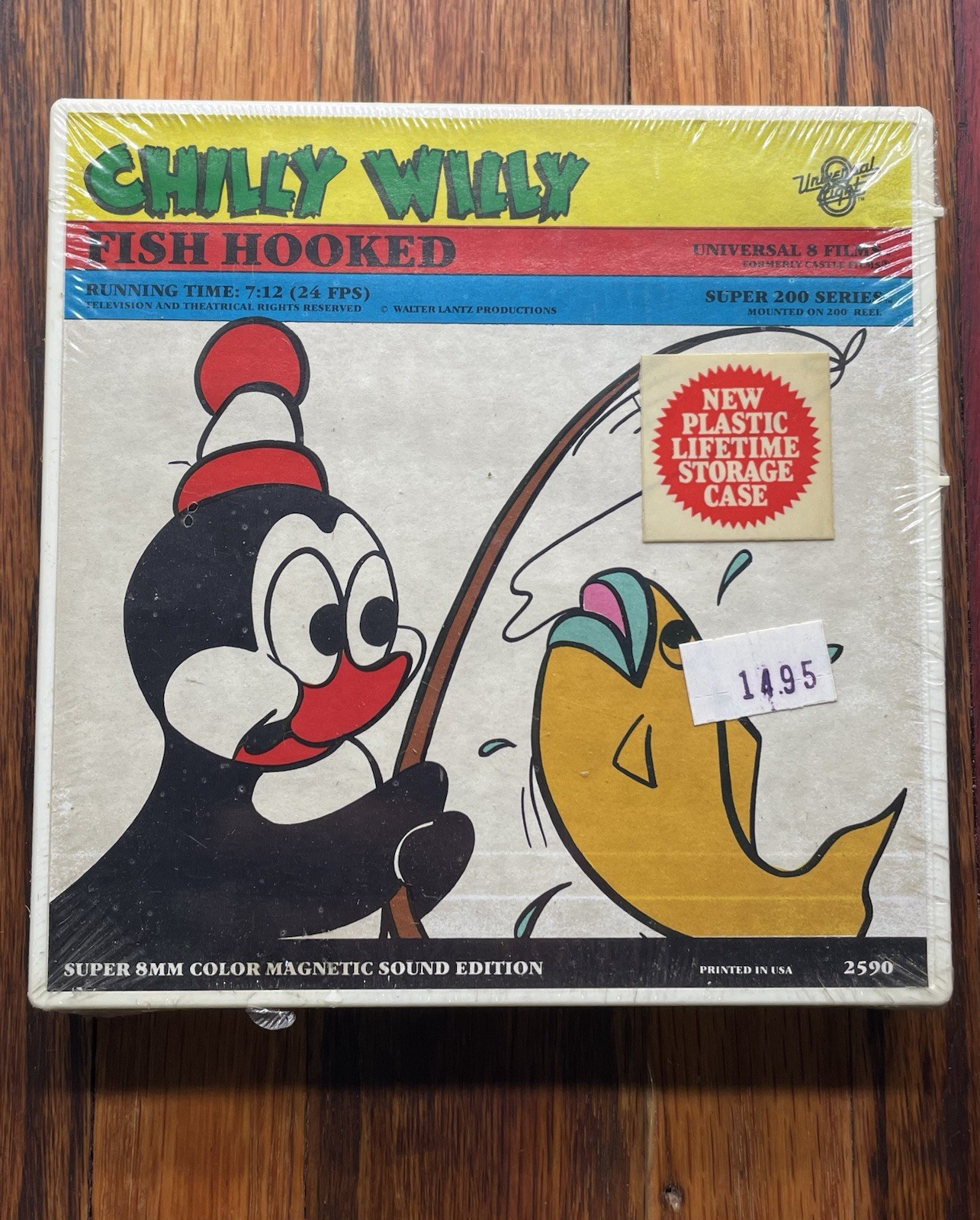 CHILLY WILLY: CLASH AND CARRY USA SUPER 8 / COLOR / MAG SEALED VINTAGE