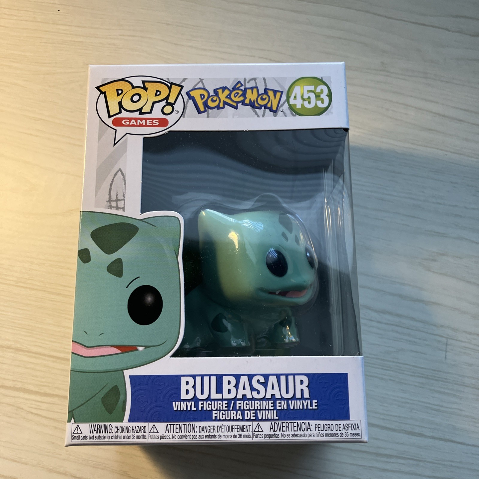 Pokémon Funko Pop - Bulbasaur - 453 - New, Great Condition - Unopened