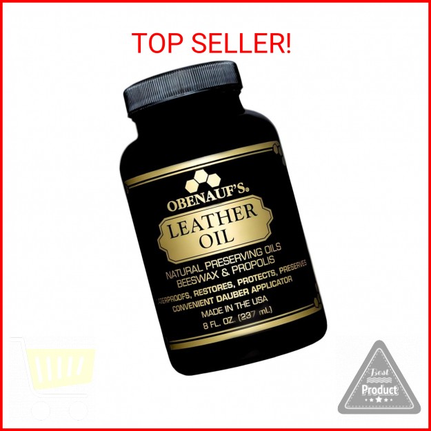 Obenauf's Leather Oil - Leather Conditioner (8oz) - Restore and Protect Leather 