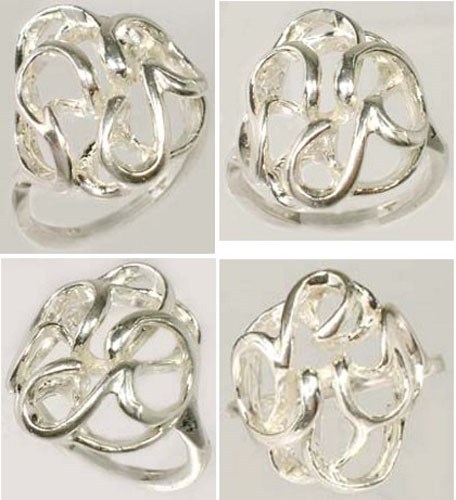 HiQuality USA Sterling Designer Ring Ancient Macedonian Philip Alexander Coinage