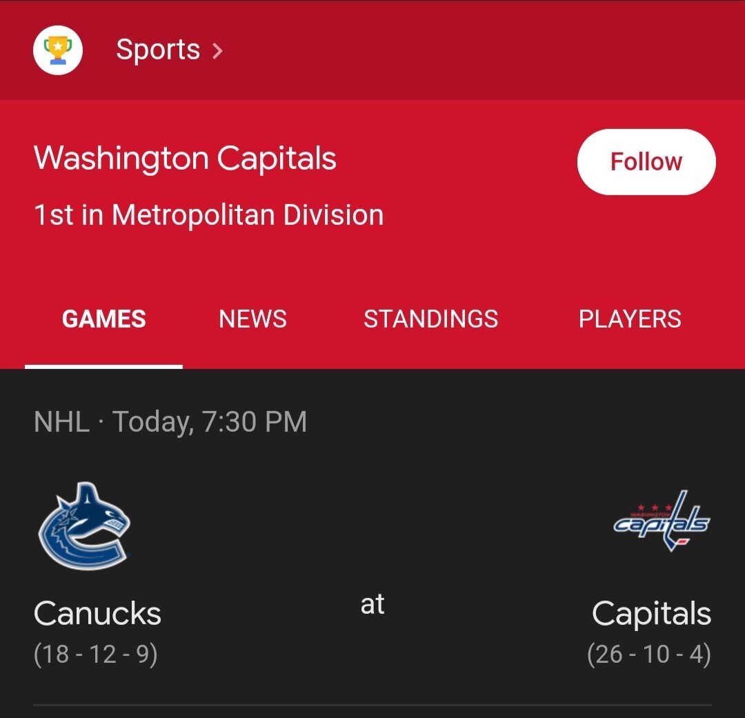washington capitals tickets