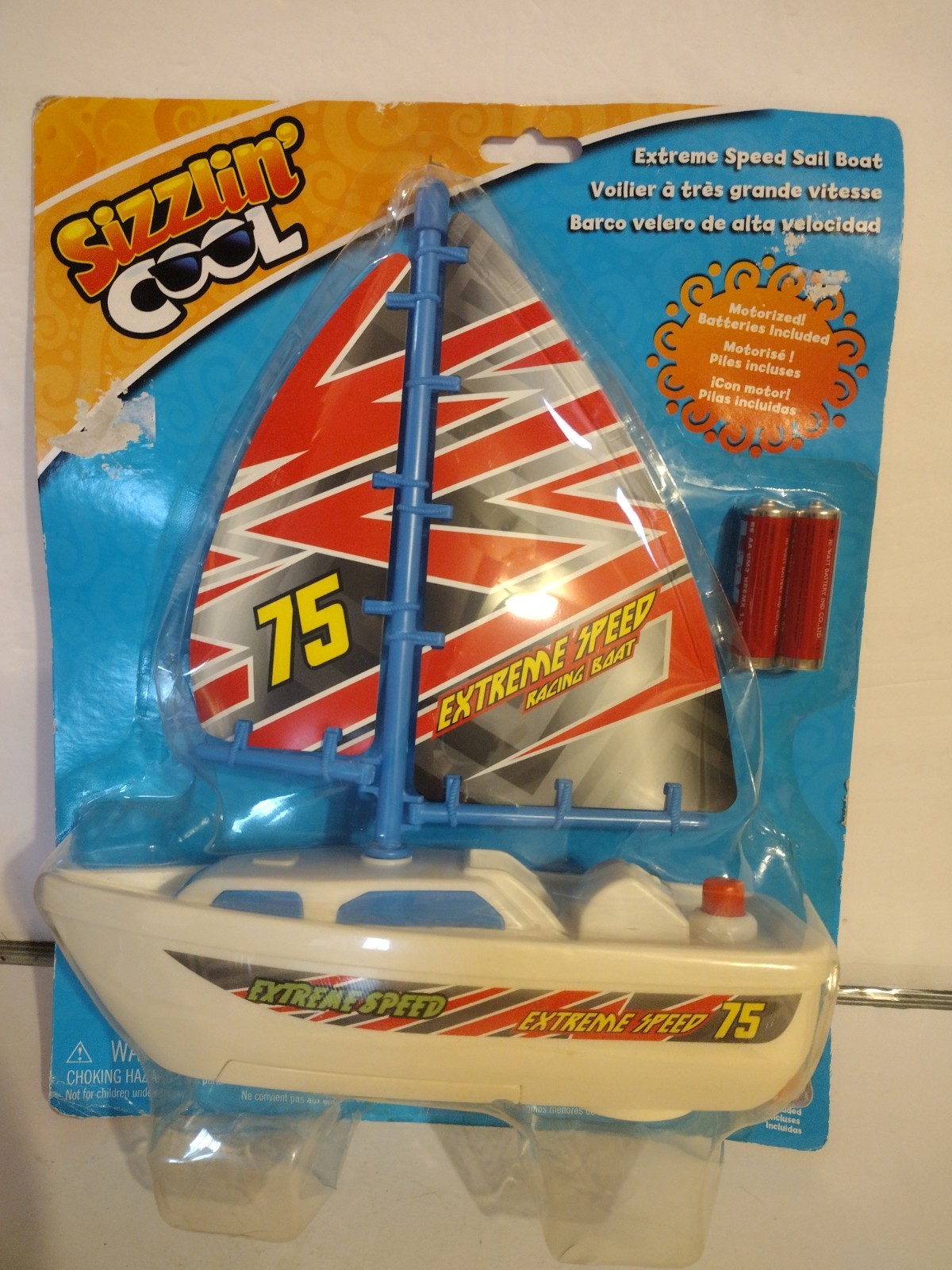 Toys‑“R”‑Us Sizzlin’ Cool Extreme Speed Racing Boat 
