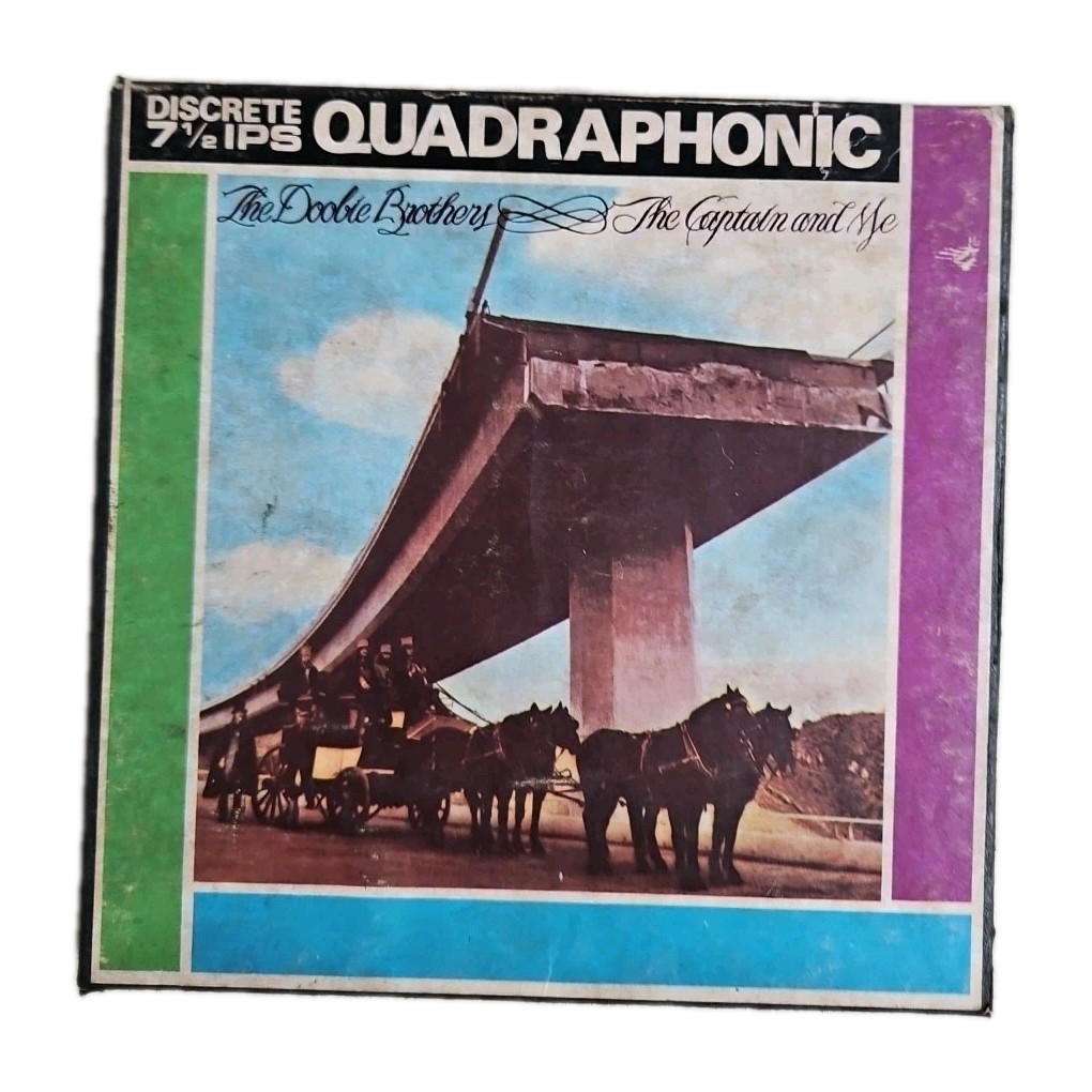 The Doobie Brothers The Captain And Me  Quadraphonic Reel To Reel Tape 7 1/2 IPS