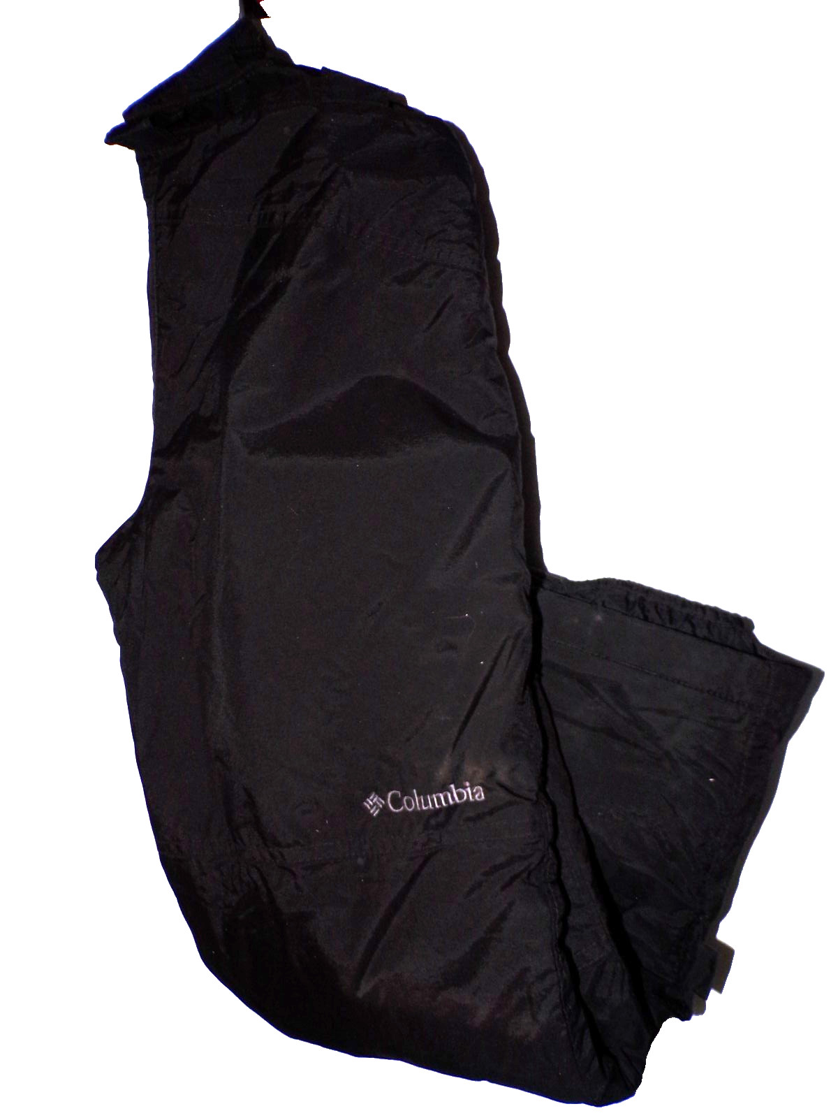 Columbia Snow Pants Youth Unisex Solid Black Size 10-12 R1