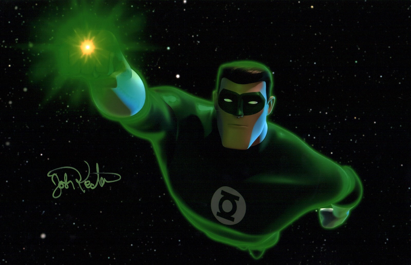 Josh Keaton The Green Lantern 11x17 Signed Photo Poster JSA Certified Autograph