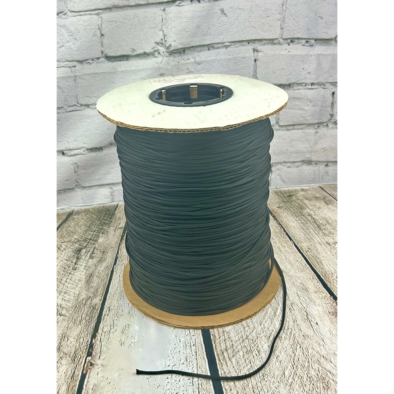 Black Paracord, Nylon Outer, Two Strand, 100 Feet, Rope Tie Down
