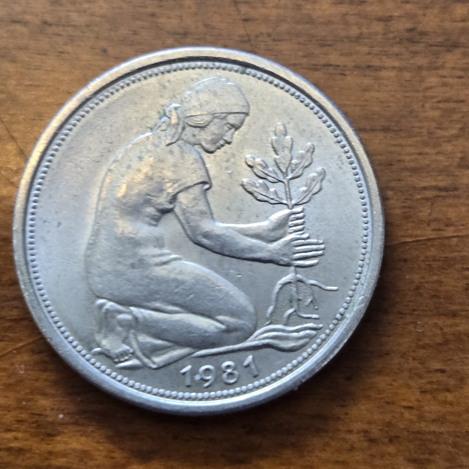 1981  Germany  50 PFENNIG  **COMBINED SHIPPING**