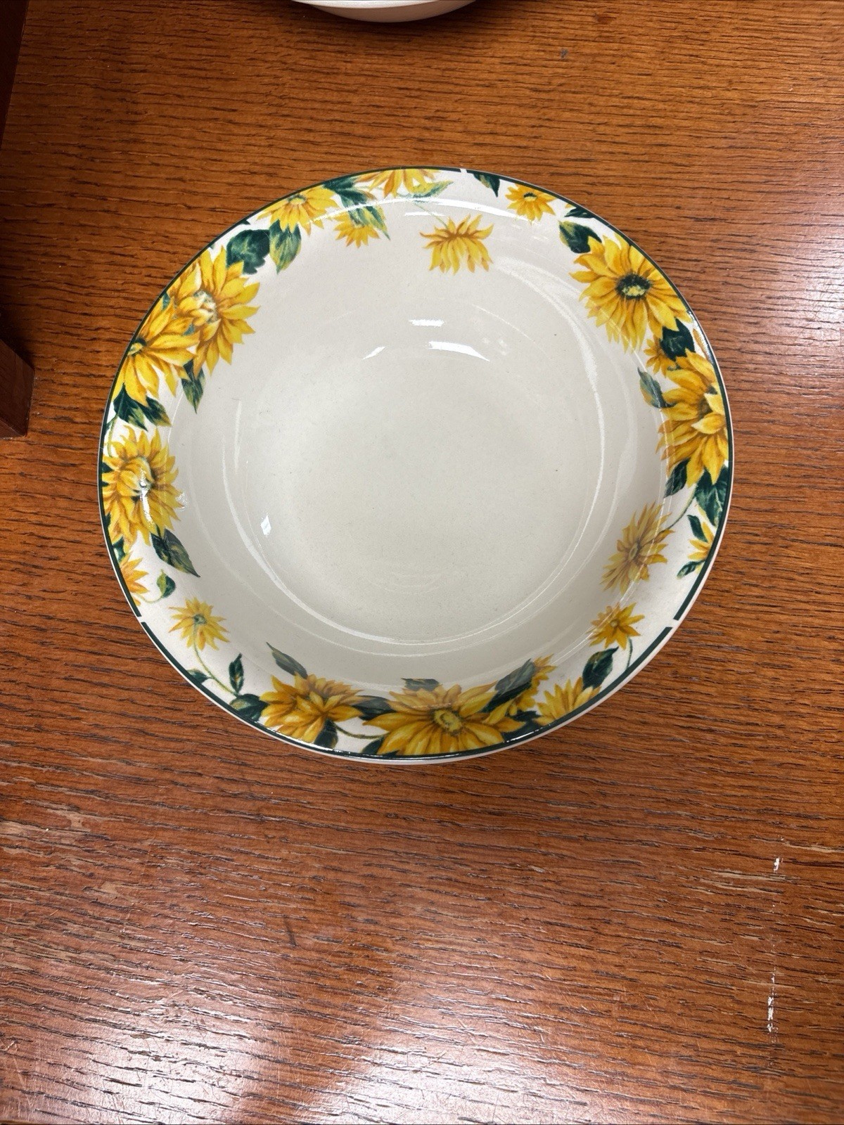Thomson Pottery "Sunflower" 7 1/2 Inch Coupe Cereal Bowl