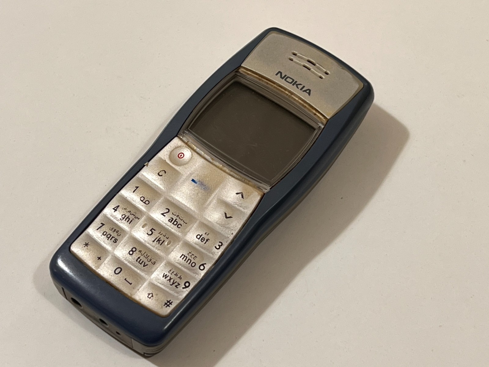 Original Nokia 1100 RH-18 Blue color , Untested mobile
