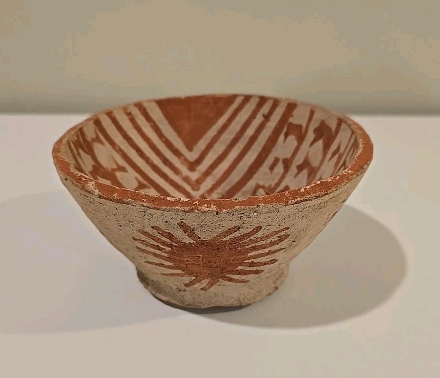 Ancient Antiquity Pre Columbian Tuza Narino Culture Bowl Motifs Symbols Pottery
