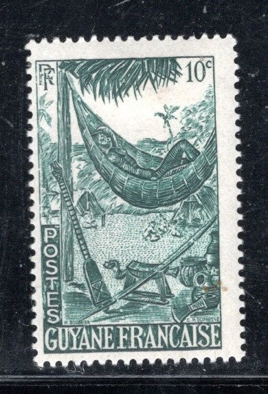 FRANCE FRENCH  GUYANE GUYANA  STAMPS MINT HINGED LOT 62802