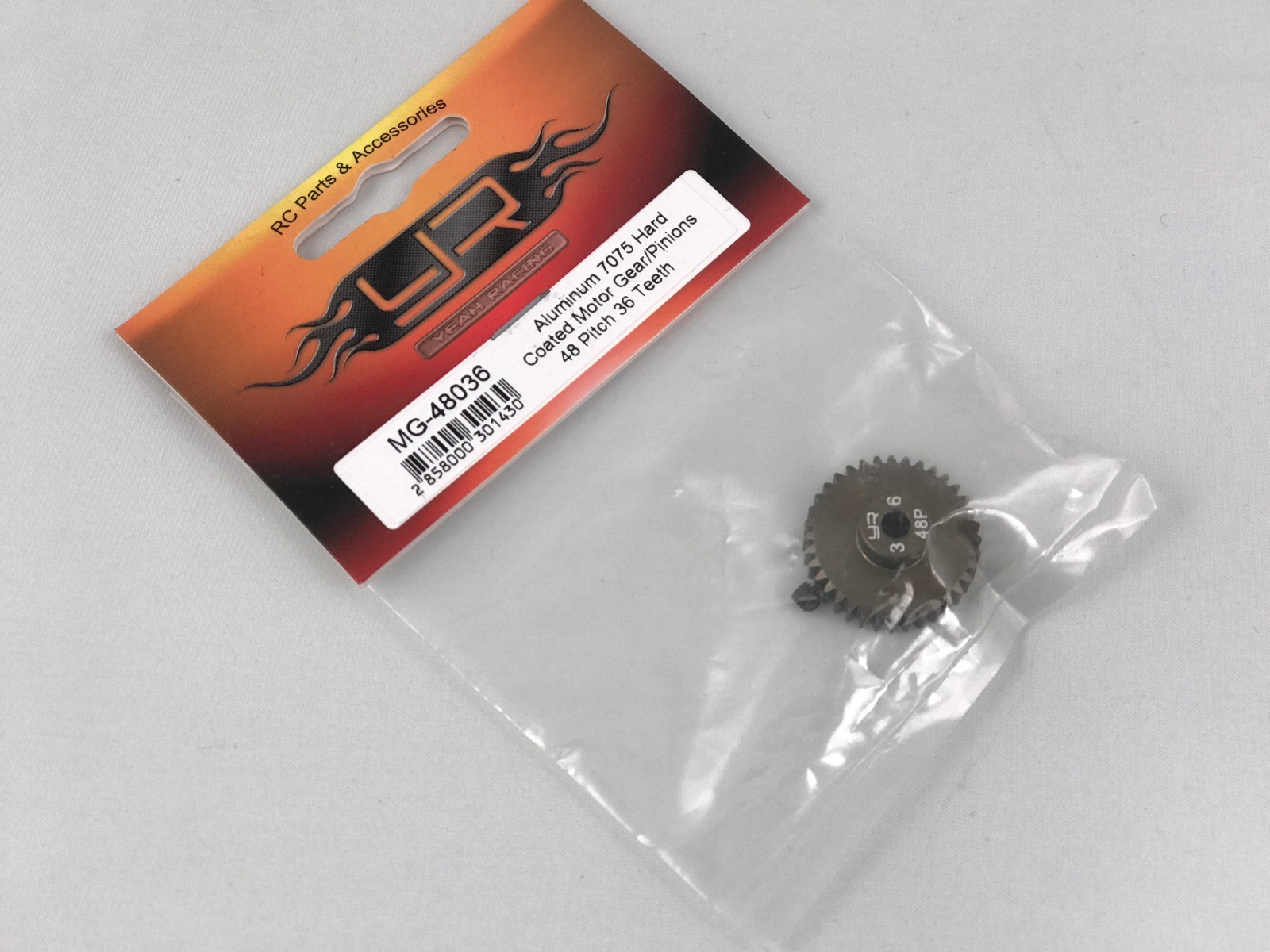 Yeah Racing MG-48036 Pinion Ergal 36T Hardened Module 48 Modeling