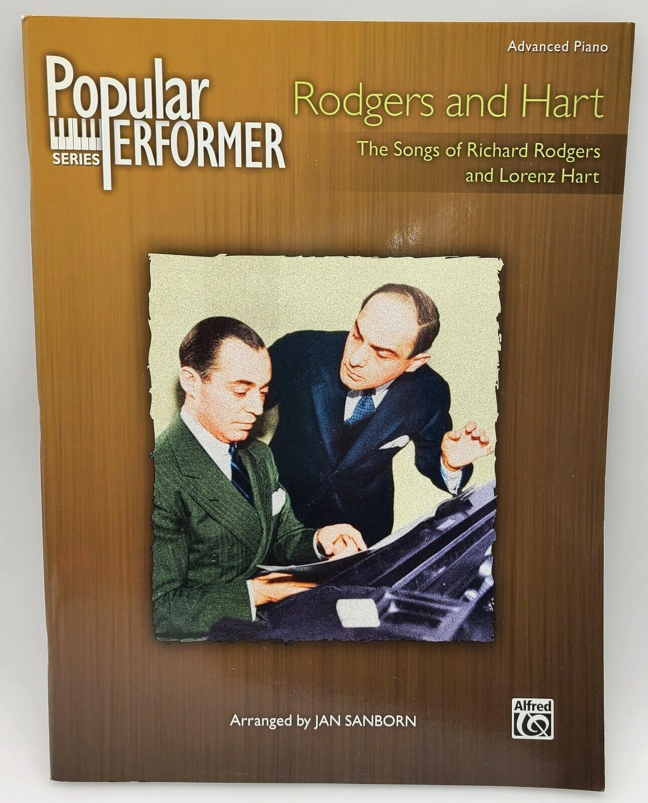 Popular Performer Series The Songs Of Rodgers And Hart Advanced Piano