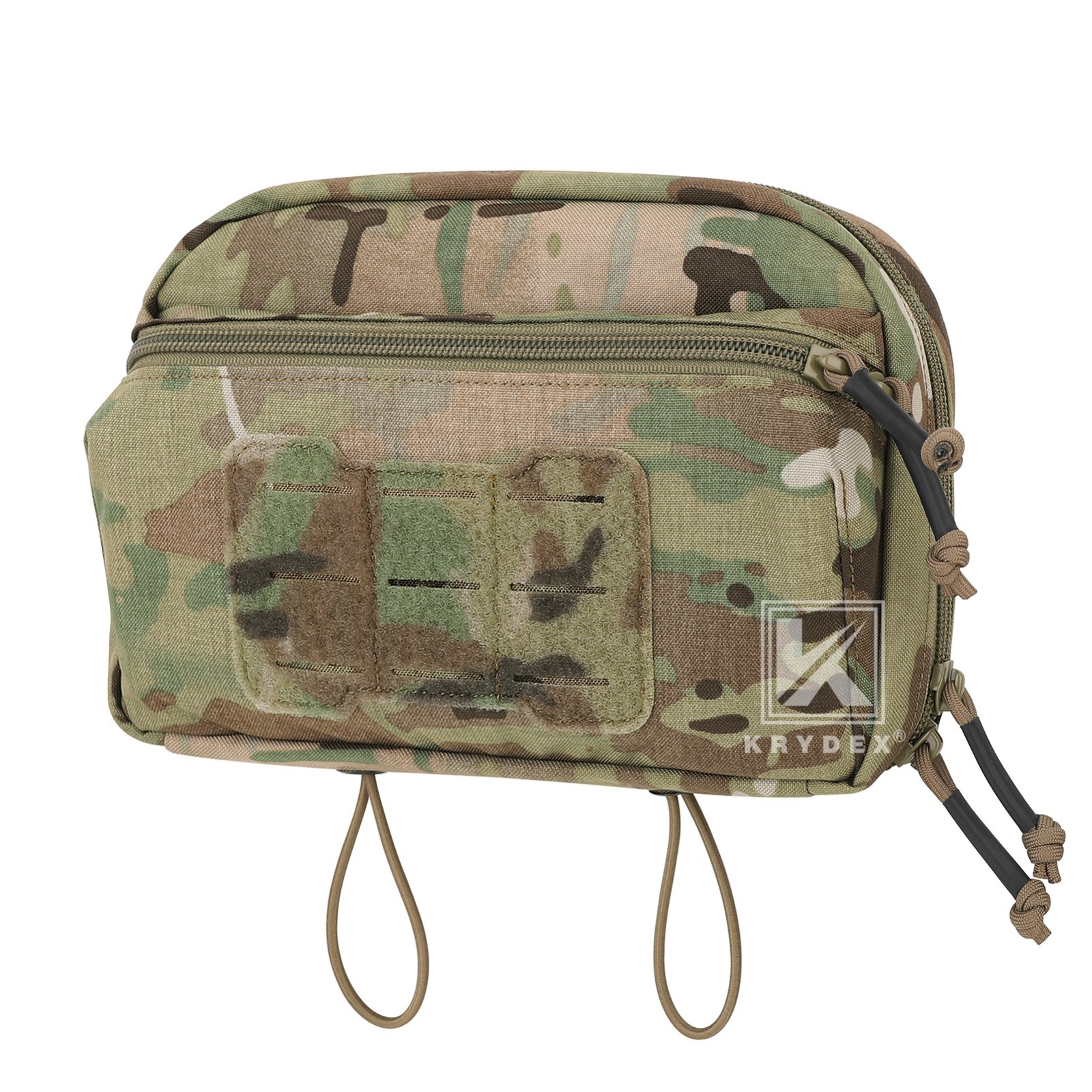 KRYDEX Tactical Modular Utility Pouch GP Pouch MOLLE Back Front Pocket Panel MC